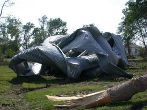 All because of a tornado...